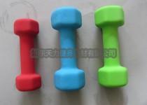 浸塑六角磨砂哑铃